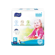 G&Y® Natural Ultra Sensitive Diaper - 5 Junior