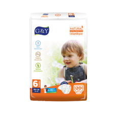 G&Y® Natural Ultra Sensitive Diaper - 6 XLarge